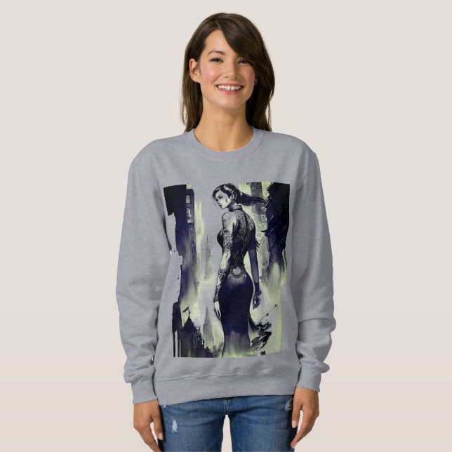 Sweatshirt Ville de Sin (Devant entier)