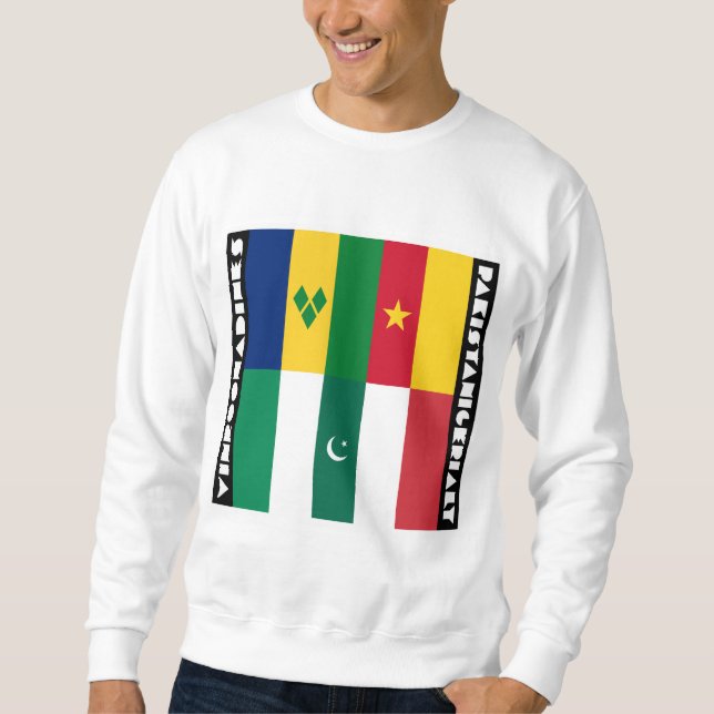 Sweatshirt Vinroonadines et Pakistanigérialy (Devant)