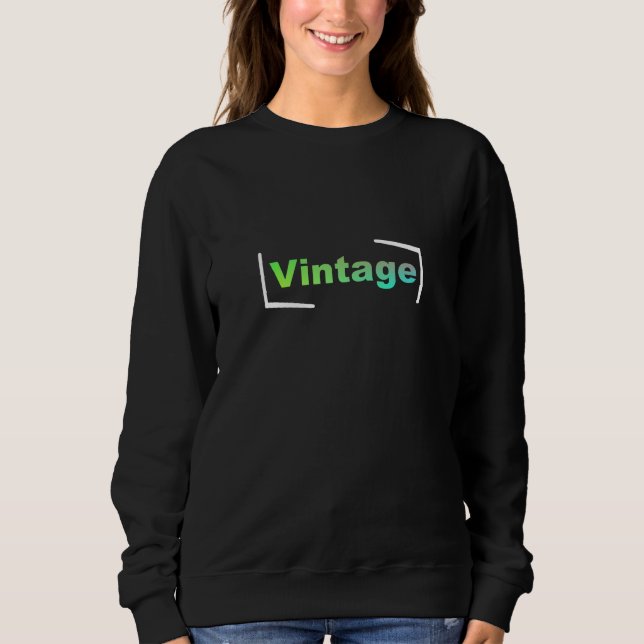 Sweatshirt Vintage (Devant)