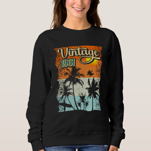 Sweatshirt Vintage 1961 (Devant)