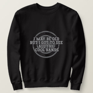 Sweatshirt vintage Black Band - Cadeau parfait