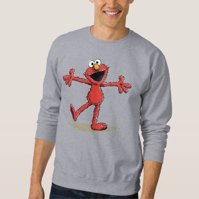 Sweatshirt Vintage Elmo (Devant)