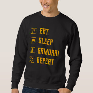 Sweatshirt Vintage guerrier japonais samouraï