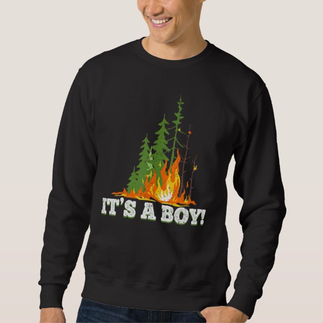 Sweatshirt Vintage It's A Boy (Devant)