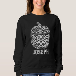 Sweatshirt Vintage Joseph Halloween Crâne à sucre 1