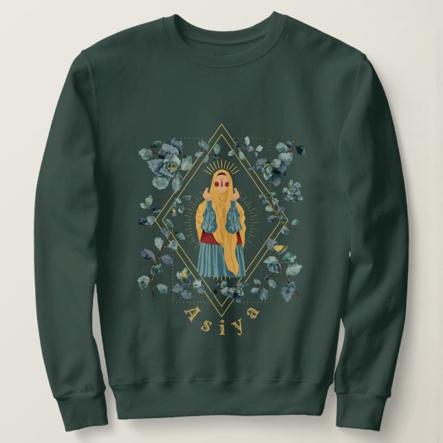Sweatshirt Vintage musulman personnalisé (Design devant)