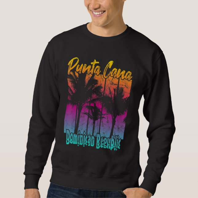 Sweatshirt Vintage Punta Cana (Devant)