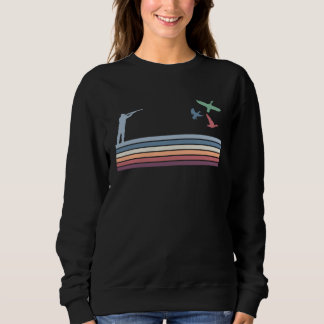 Sweatshirt Vintage Retro Duck Hunting