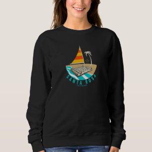 Sweatshirt Vintage Retro SANTA ROSA CALIFORNIE PCH CÔTE DORÉE