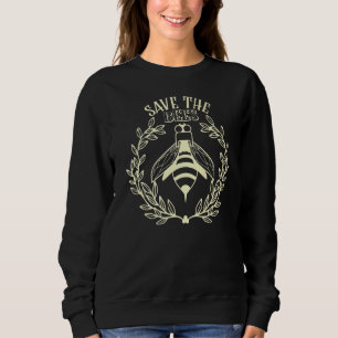 Sweatshirt Vintage Sauver Les Abeilles Miel Apiculteur Enviro