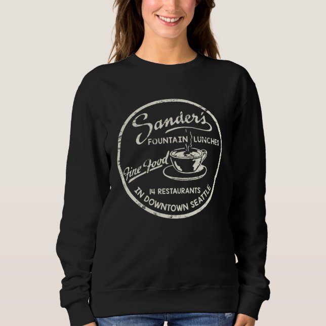 Sweatshirt Vintage Seattle Washington (Devant)