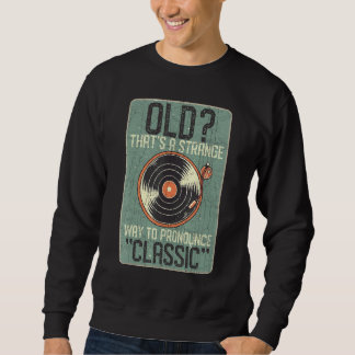 Sweatshirt Vinyl Inspirés Vinyl Records Connexes Vinyl Citati
