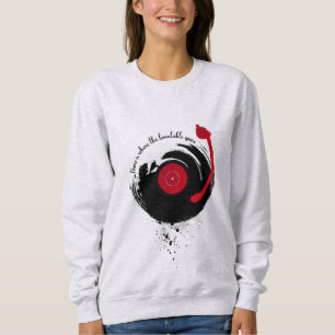 Sweatshirt Vinyl Records Home Est Où Le Tourne-disque Spins