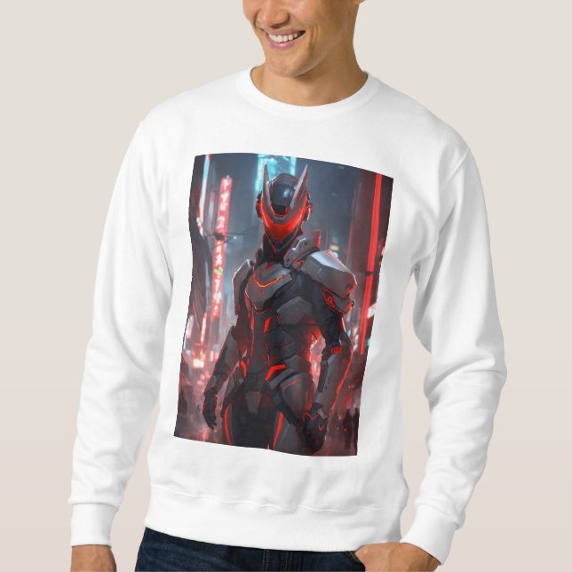 Sweatshirt "Virtual Vogue : Elevez votre style avec notre der (Devant)