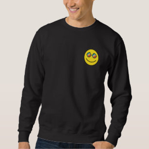 Sweatshirt Visage souriant de poche Costume d'été Heureux Mig