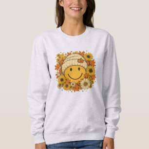 Sweatshirt Visage souriant mignon dans Beanie confortable Ent
