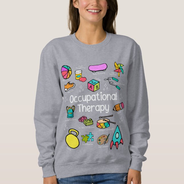 Sweatshirt Vivid d'ergothérapie pédiatrique (Devant)