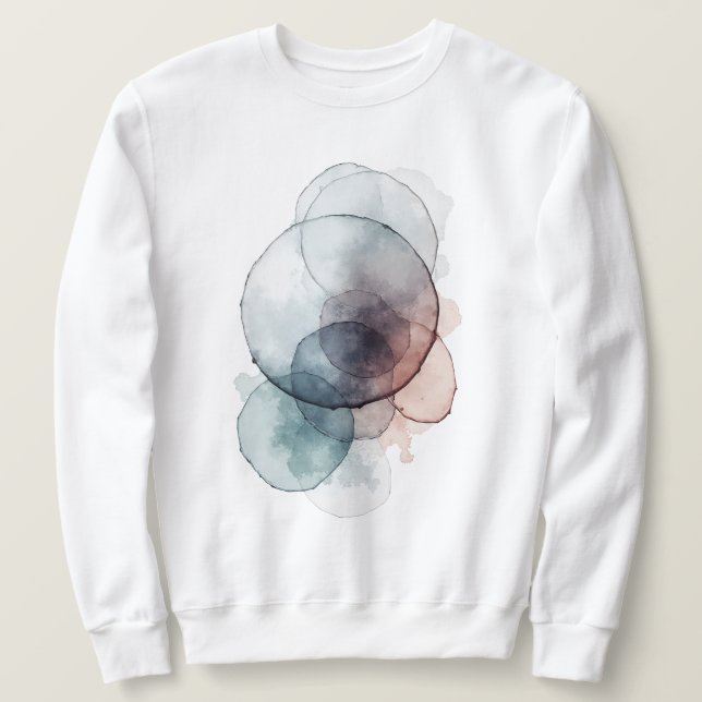 Sweatshirt Vivid Overlap V04 (Design devant)