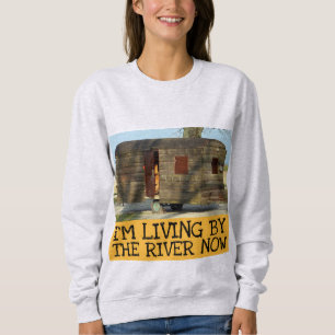SWEATSHIRT VIVRE AU BORD DE LA RIVIÈRE MAINTENANT (CAMPER EN 