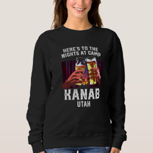 Sweatshirt Voici Les Nuits Au Camp Kanab Camping Utah Cam