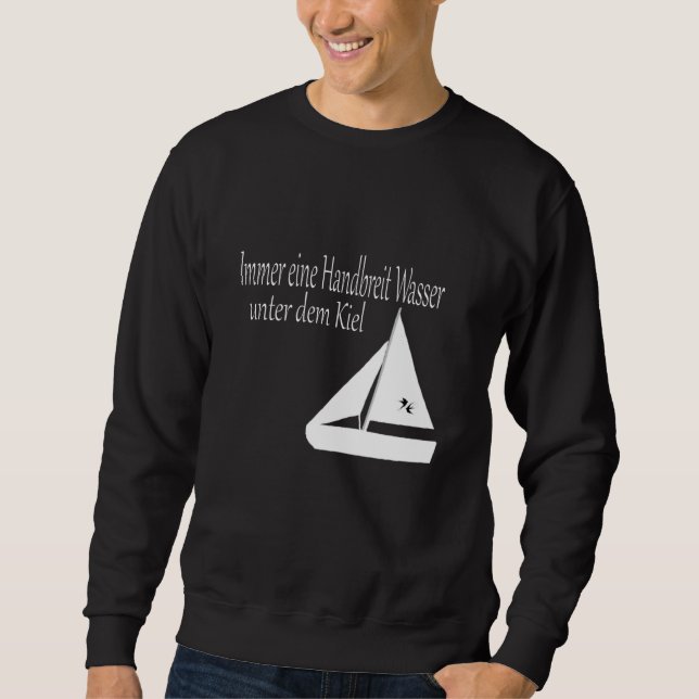 Sweatshirt Voile Bateau Bateau Bateau Sports nautiques Voyage (Devant)