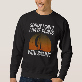 Sweatshirt Voile cool pour hommes femmes voilier voile marin