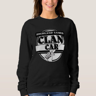 Sweatshirt Voiture Highland Games Scottish Clan