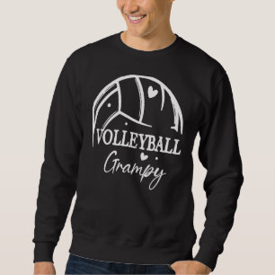Sweatshirt Volley-ball Grampy Cute Grampy Volley-ball Sport