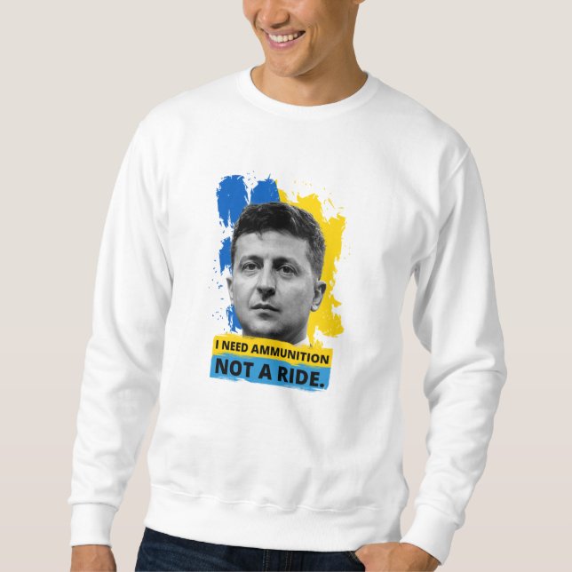 Sweatshirt Volodymyr Zelensky (Devant)