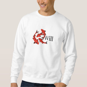 Sweatshirt Volonté – Symbole Japonais du Koi de la Dynamique