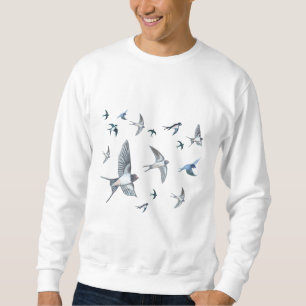 Sweatshirt Vols d'hirondelles en vol