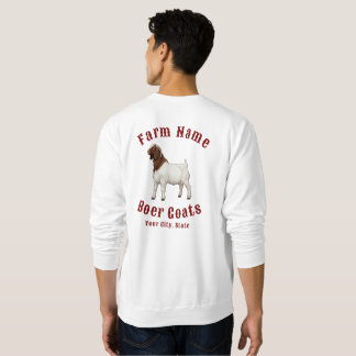 Sweatshirt Vos chèvres Boer de ferme