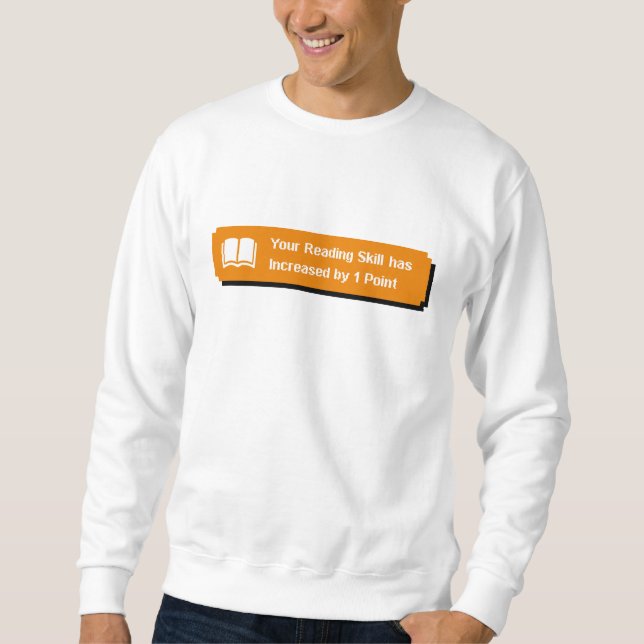 Sweatshirt Vos Compétences De Lecture Ont Augmenté (Devant)