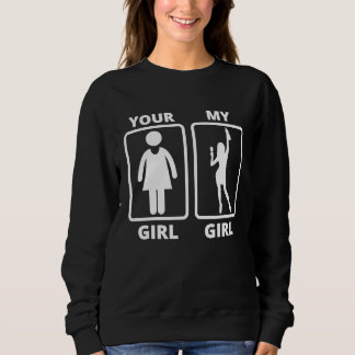 Sweatshirt Vos Filles Mes Filles Fête Célébrations Champagne