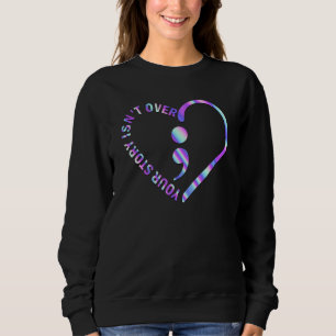 Sweatshirt Votre histoire n'est pas sur la prévention du suic
