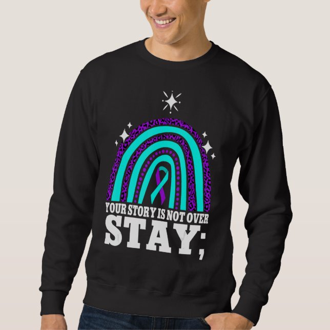 Sweatshirt Votre histoire n'est pas terminée Prévention Suici (Devant)