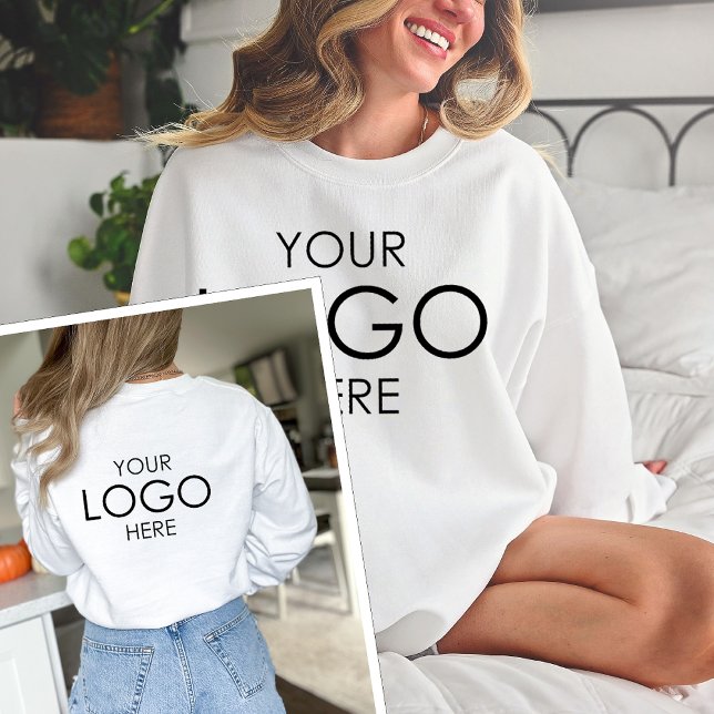 Sweatshirt Votre logo de l'entreprise Conception personnalisé (Créateur téléchargé)