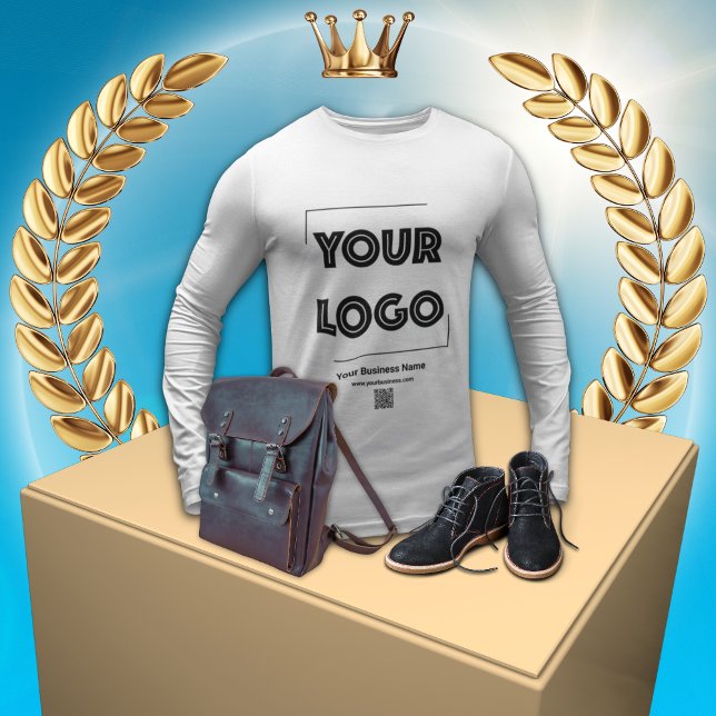 Sweatshirt Votre logo personnalisé marketing professionnel (Créateur téléchargé)