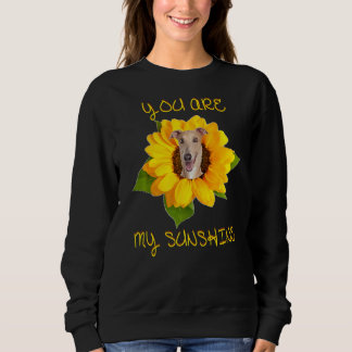 Sweatshirt Vous Êtes Mon Sunshine Greyhound Premium