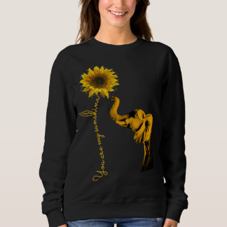 Sweatshirt Vous êtes mon T-shirt de soleil pour des amants