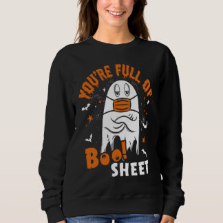 Sweatshirt Vous êtes plein de fausses feuilles Halloween cita