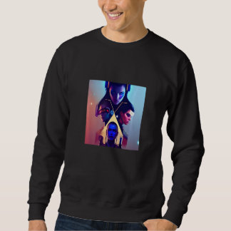 Sweatshirt Vous m'aimez parce que je suis une rockstar premiu
