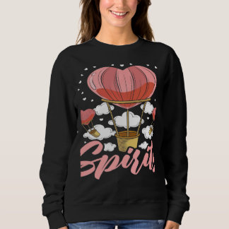 Sweatshirt Vous me donnez des ailes Aéronaute Ballooniste Mon