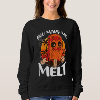 Sweatshirt Vous me faites fondre les sucettes glacées