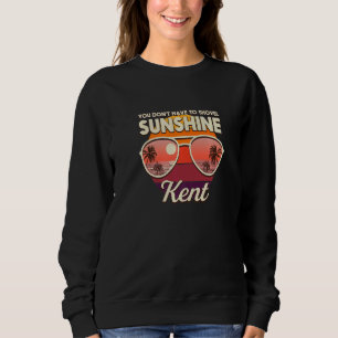 Sweatshirt Vous n'avez pas à flâner Sunshine Kent Beach Washi