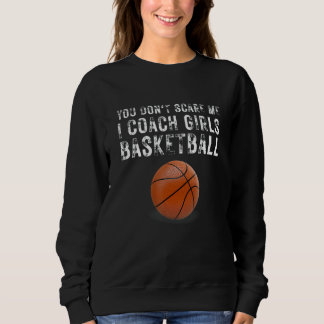 Sweatshirt Vous ne me faites pas peur J'Entraîne Filles Baske