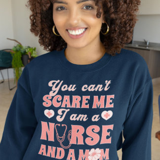 Sweatshirt Vous ne pouvez pas me faire peur Je suis une infir