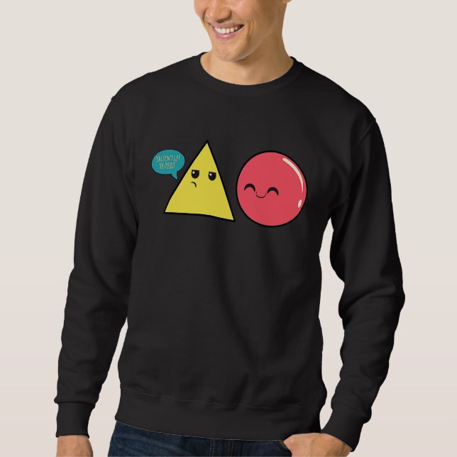 Sweatshirt Vous N'Obtenez Pas Le Geek Enseignant Math Point N (Devant)