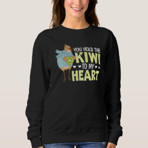 Sweatshirt Vous Tenez Le Kiwi Contre Mon Cœur Pun Animal Oise