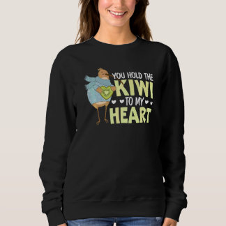 Sweatshirt Vous Tenez Le Kiwi Contre Mon Cœur Pun Animal Oise
